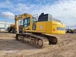 Used Excavator under blue sky,Side of Used Komatsu Excavator ready for Sale,Side of Used Excavator ready for Sale,Back of Used Komatsu Excavator for Sale